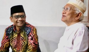Mahfud dan Gus Mus